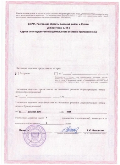 лицензии